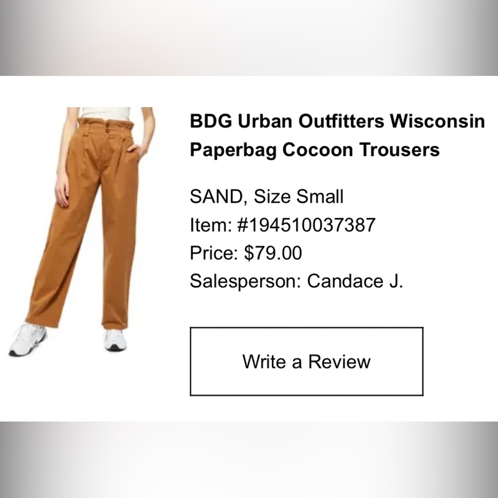 BDG trouser pants